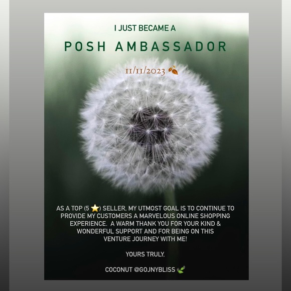 Meet your Posher, Coconut βοΈ - Picture 5 of 7